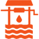 Deep water well drilling
