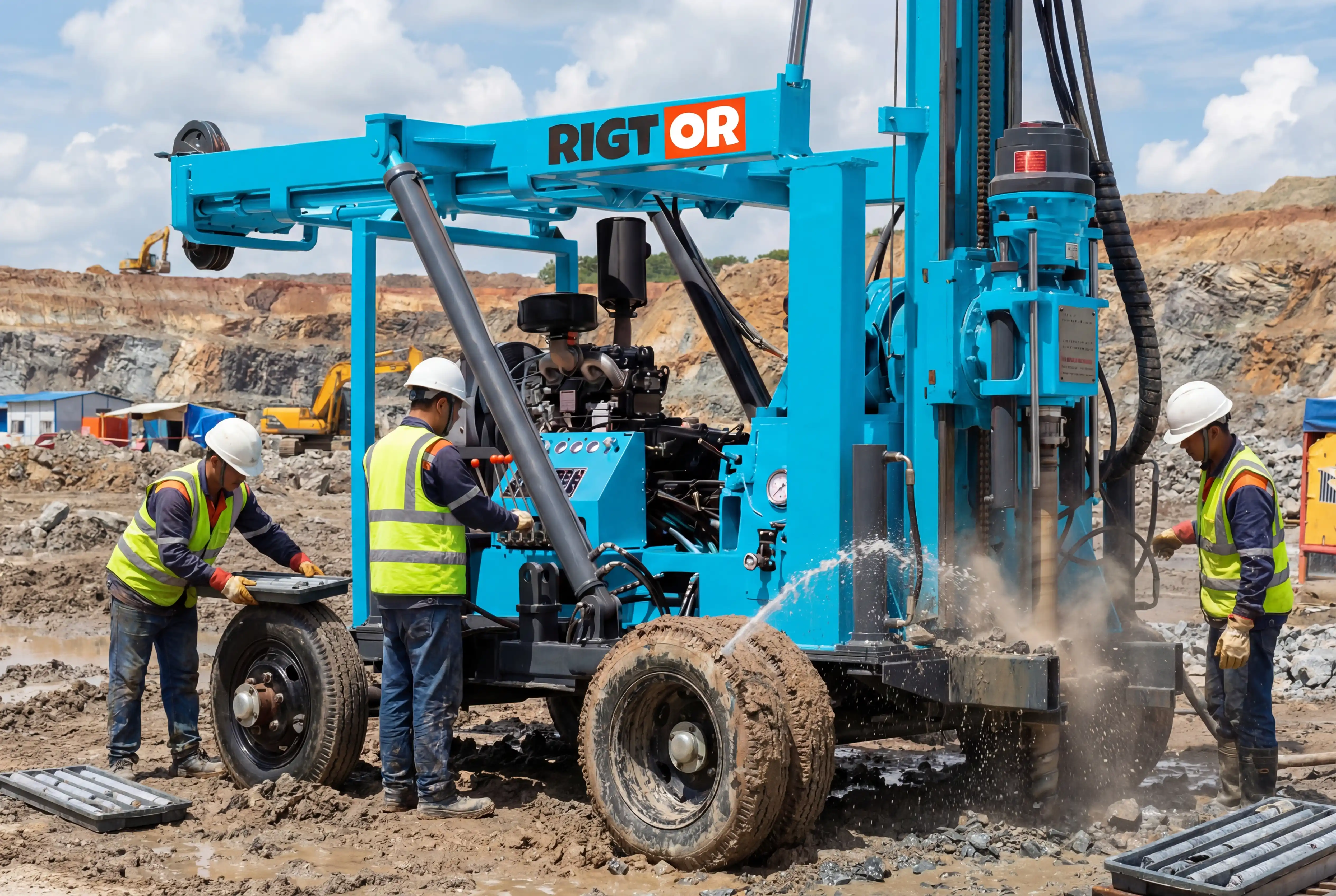 Hydraulic Hydrological Core Drilling Rig