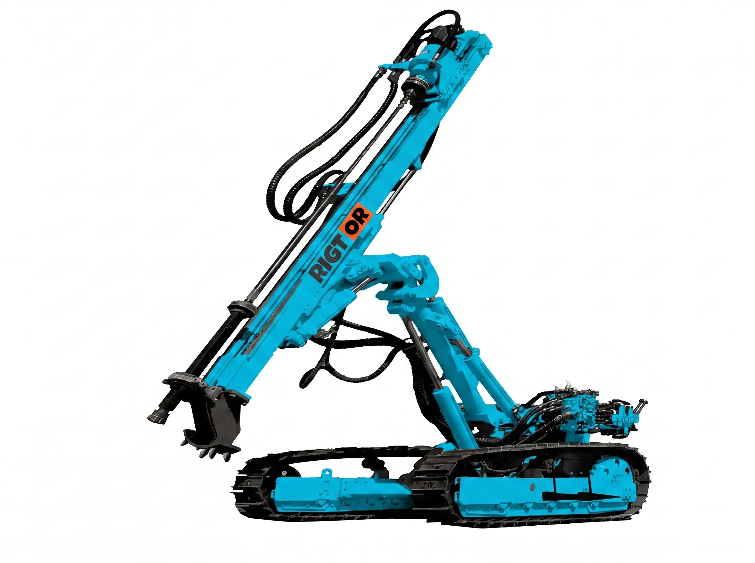 Separated Type Crawler Pneumatic Hydraulic DTH Blast Hole Drill Rig