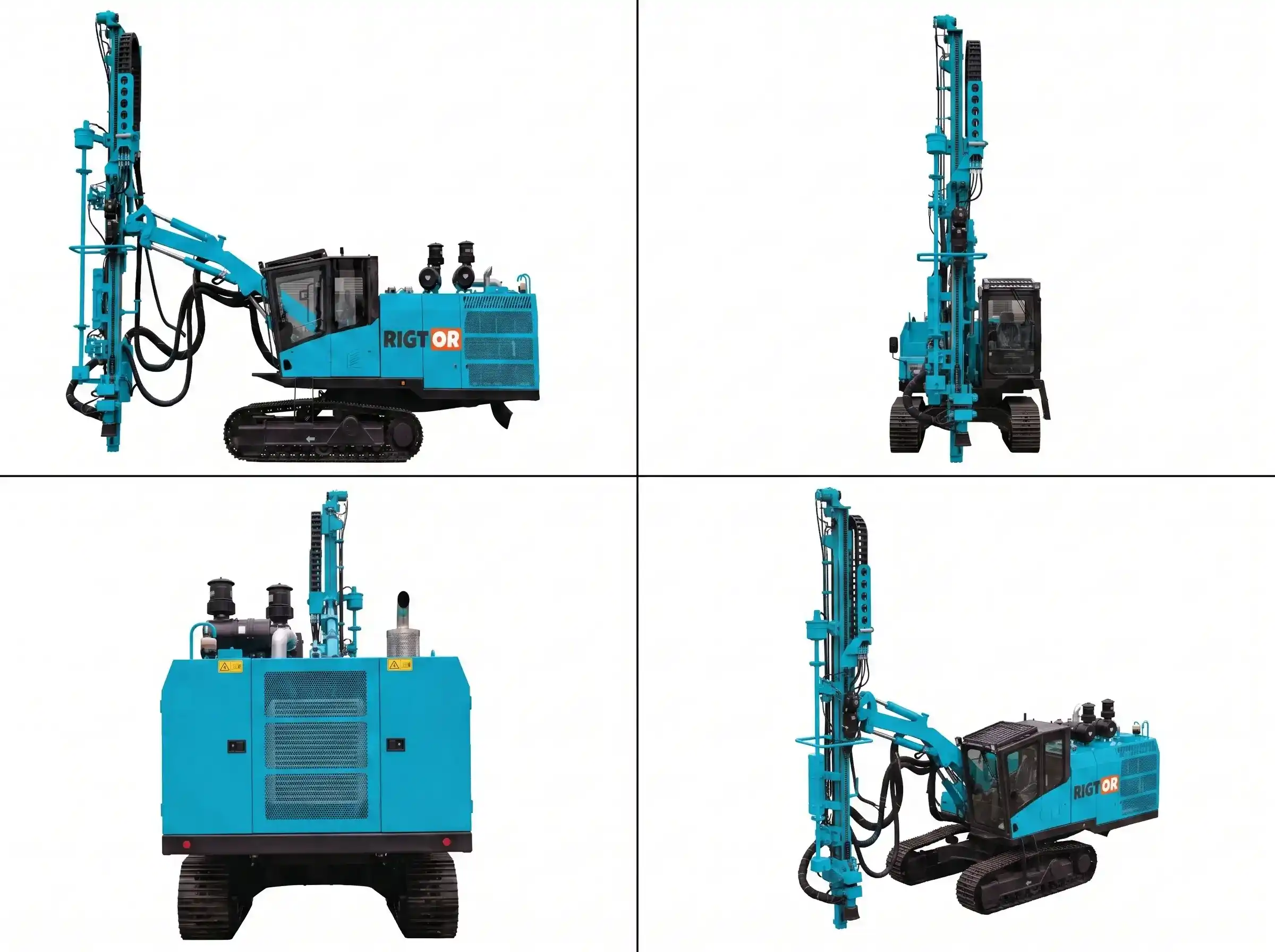 Heavy-duty Crawler Hydraulic Top Hammer Drill Rig