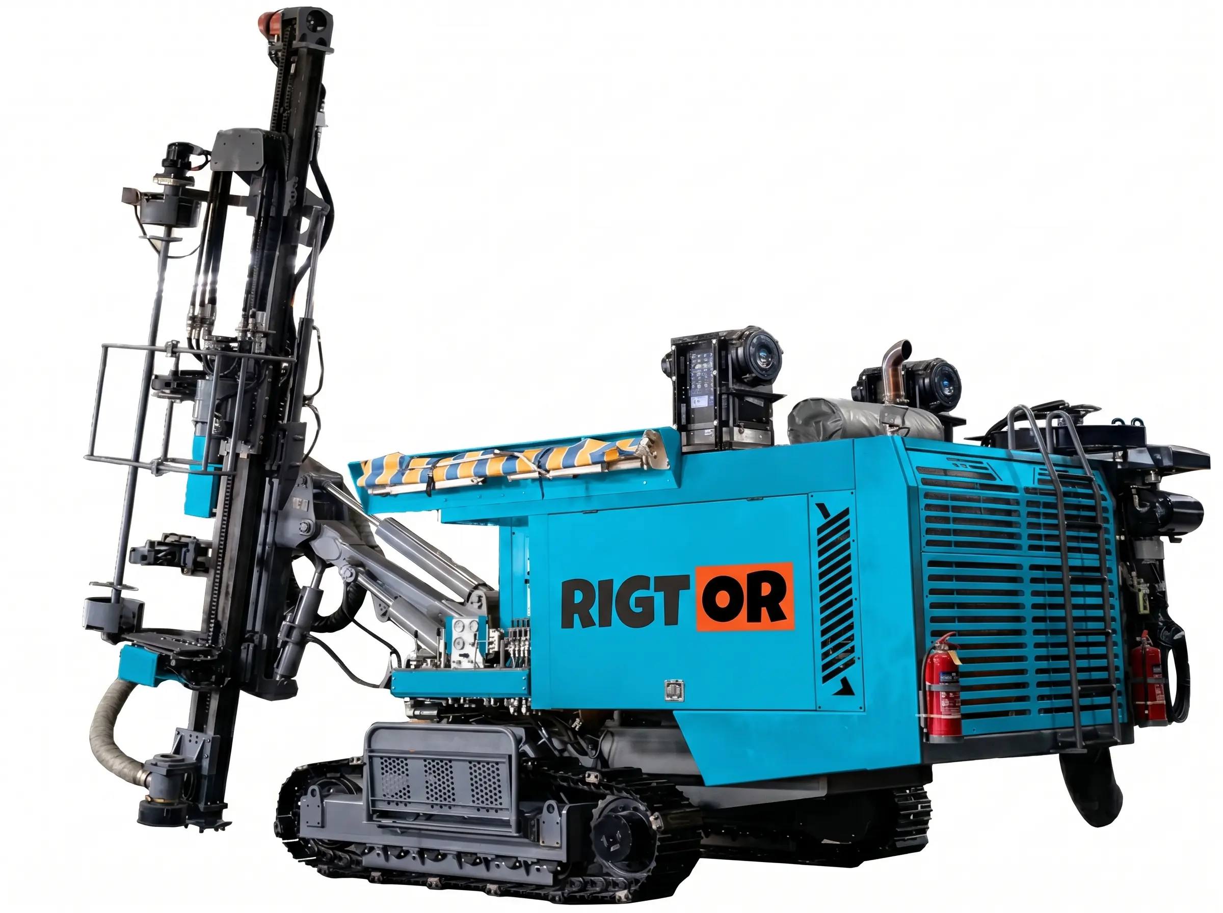Portable Integrated Hydraulic DTH Drill Rig for Mining Borehole Drilling