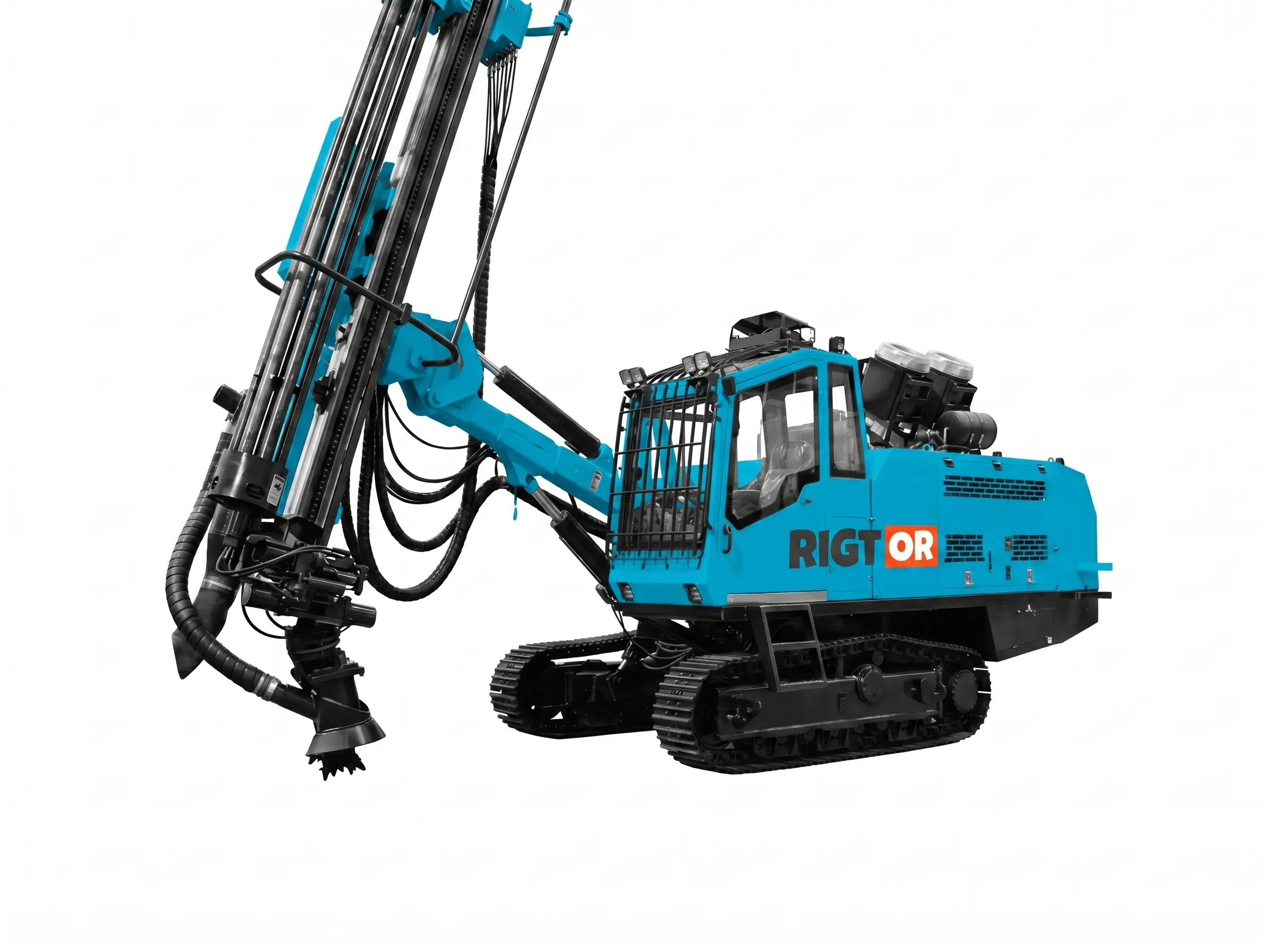Heavy-Duty Integrated 160&ndash;200mm DTH Drill Rig