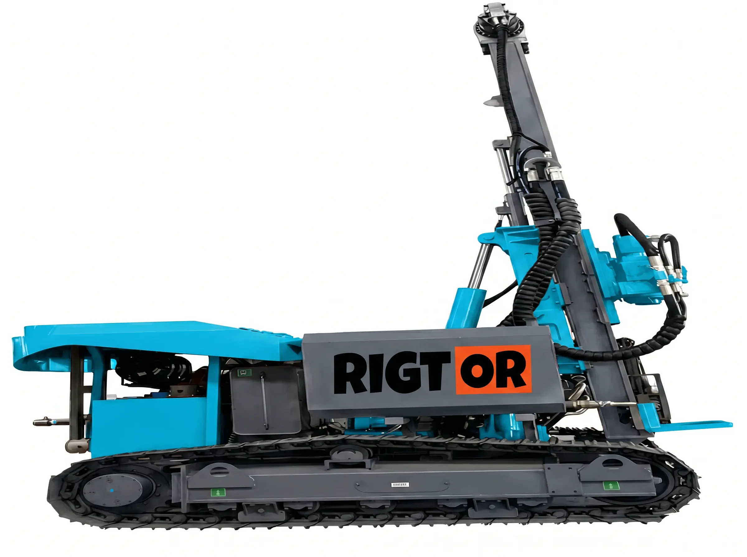Hydraulic Static Pile Driver for Solar & Guardrail Piling Equipment