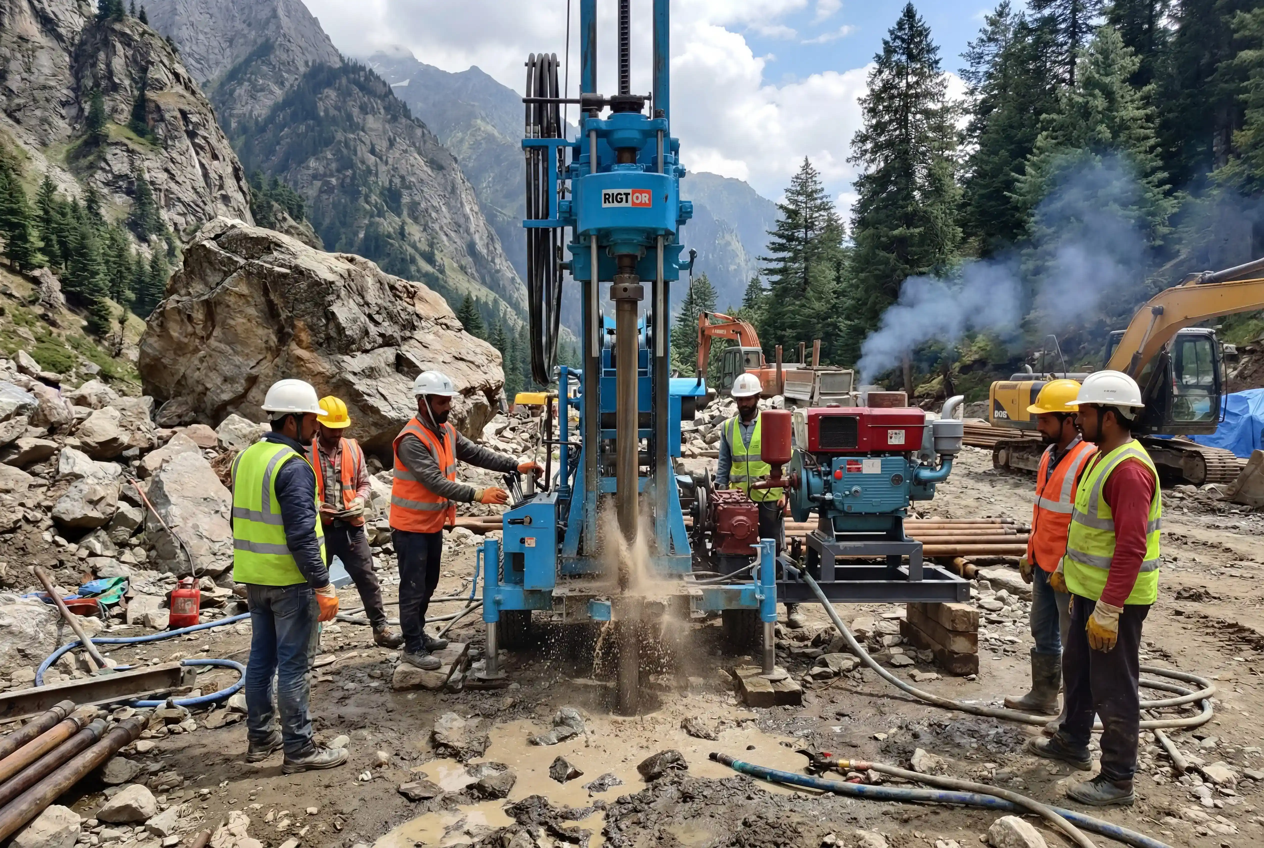 Portable Diamond Core Drilling Rig