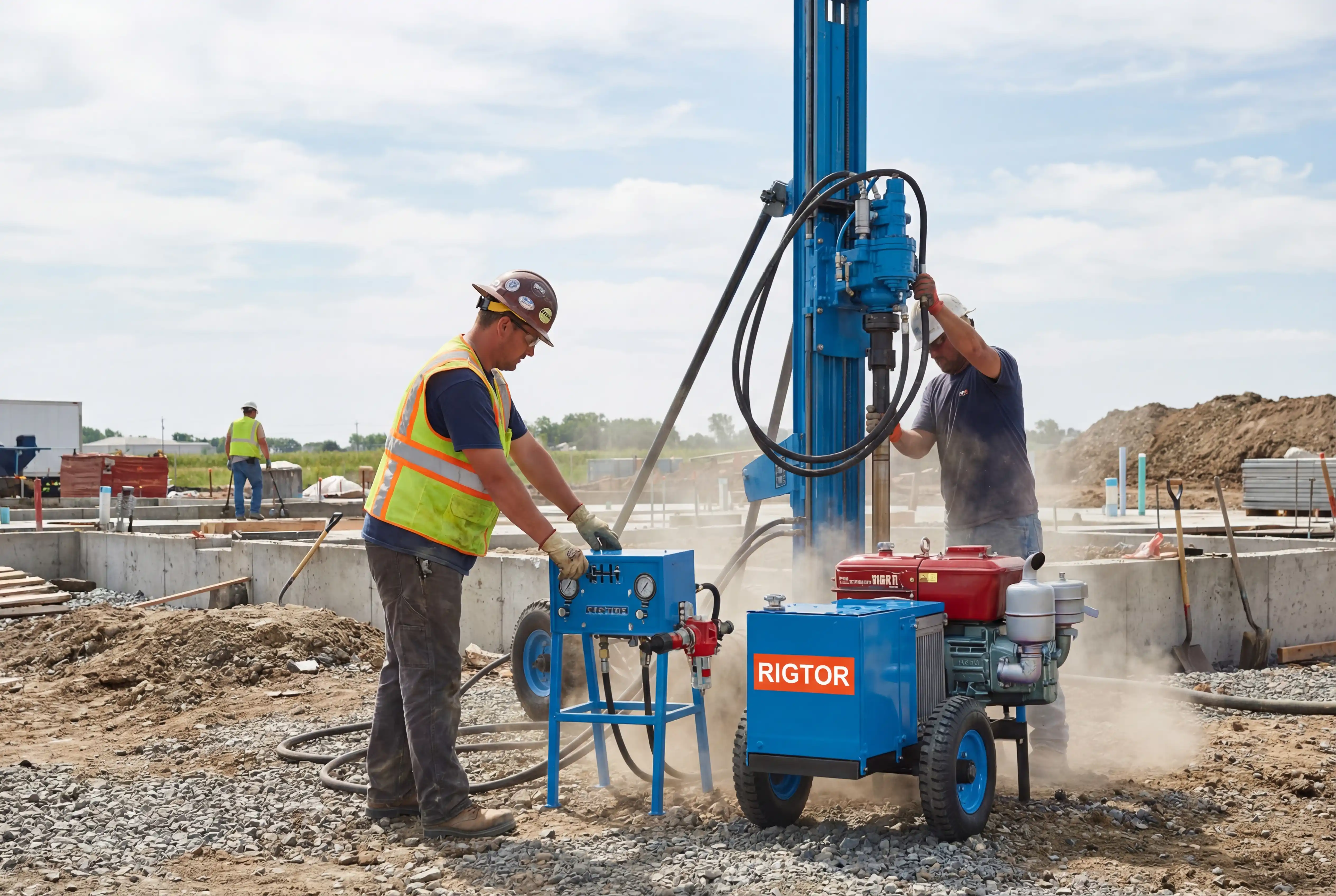 Portable Blasting Drilling Rig