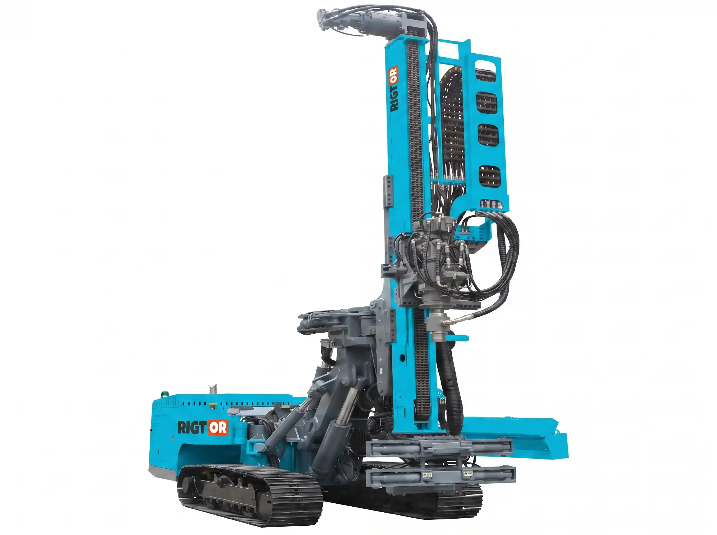 Multi-angle Hydraulic DTH Blast Hole Drill Rig