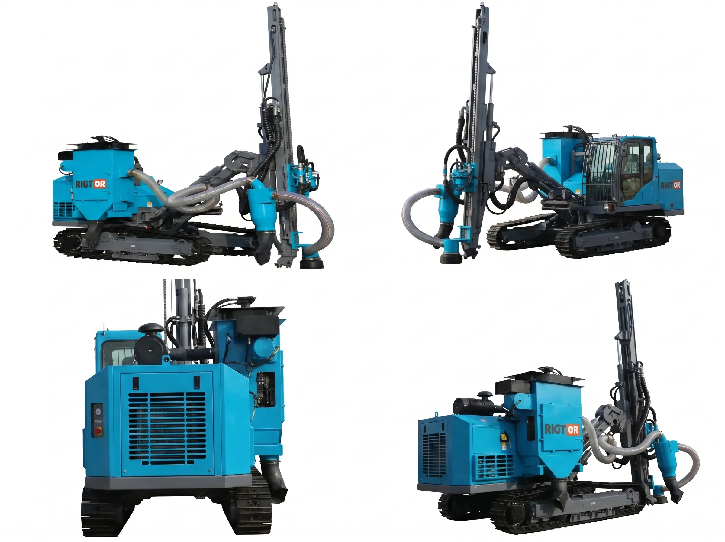 Separated Crawler Hydraulic DTH Drill Rig