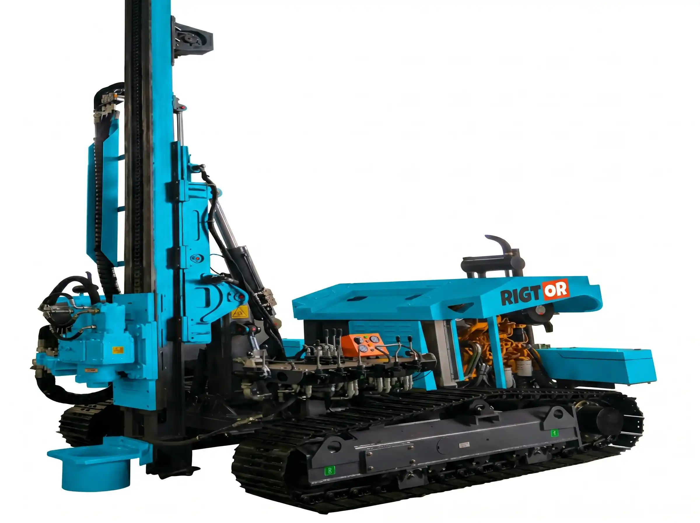 Crawler Hydraulic Screw Pile Driver