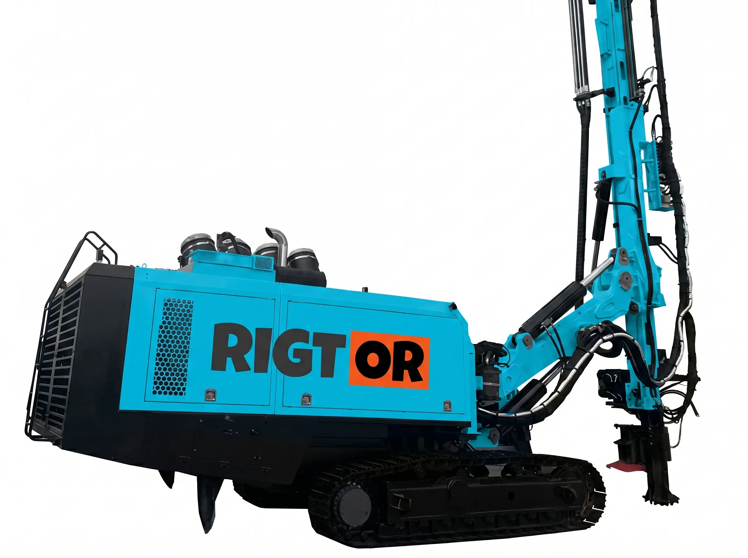 Crawler Integrated Hydraulic DTH Blast Hole Drill Rig