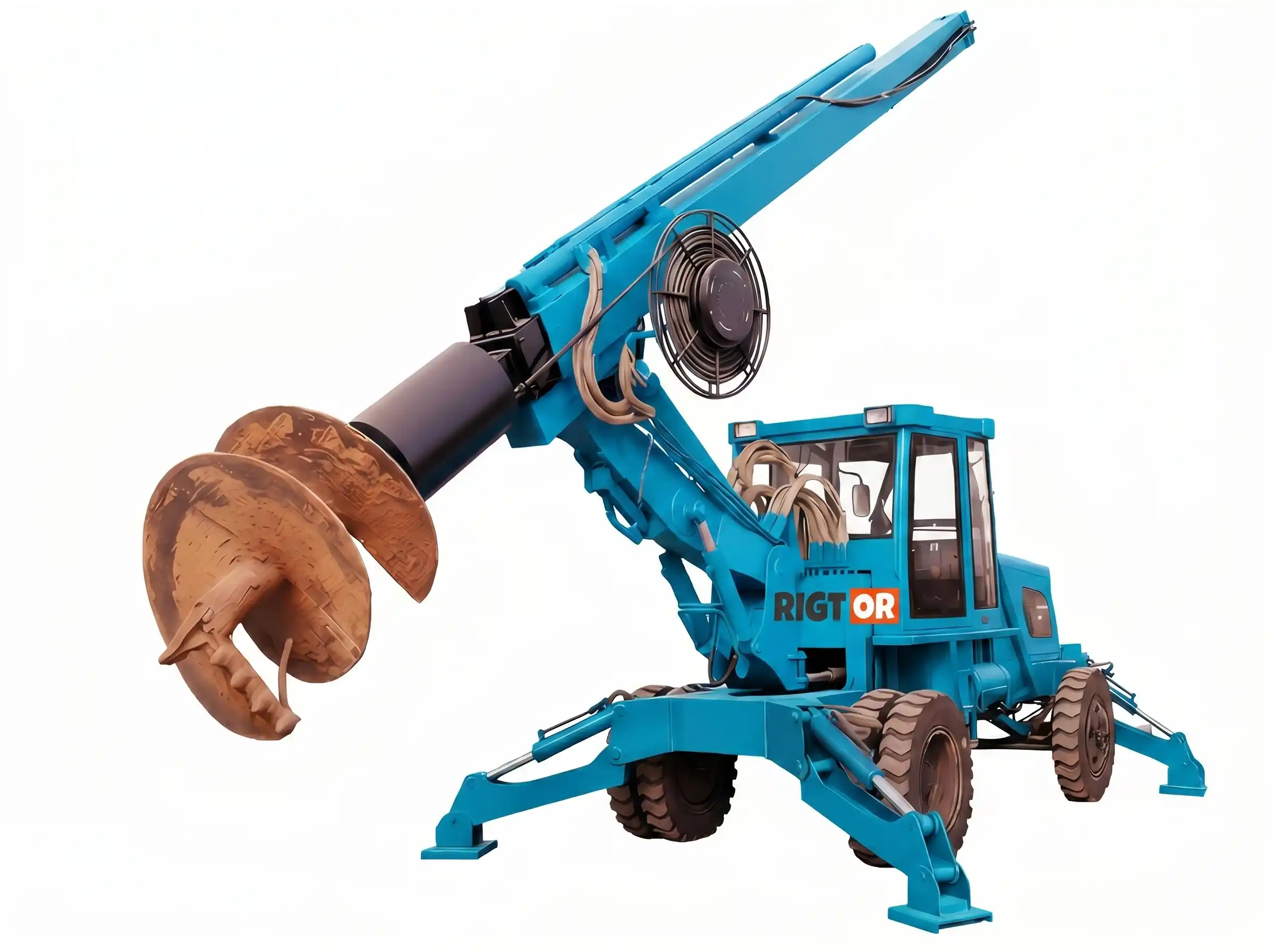 360&deg; Rotary Portable Hydraulic Drilling Rig