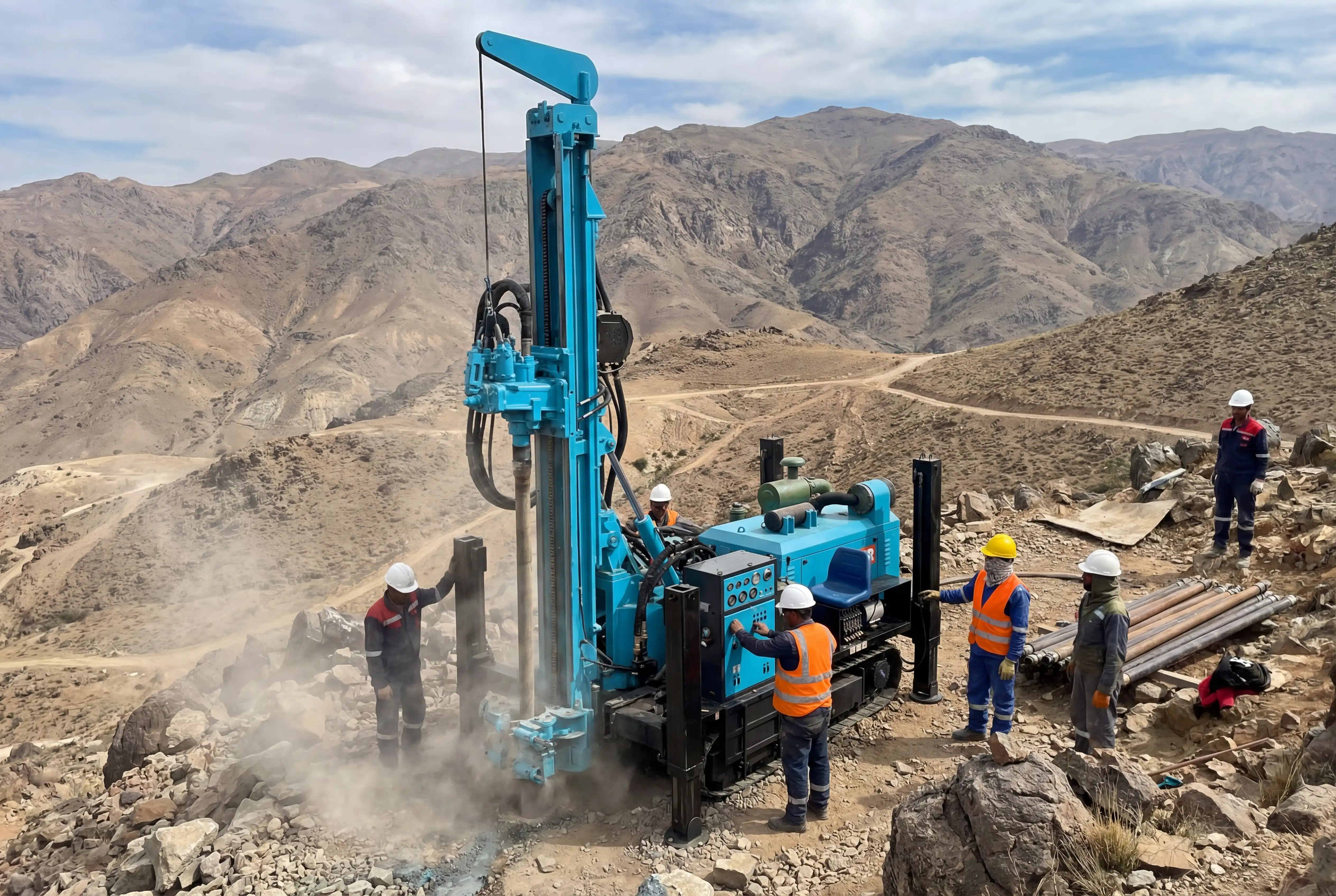 Crawler Water Well Drilling Rig