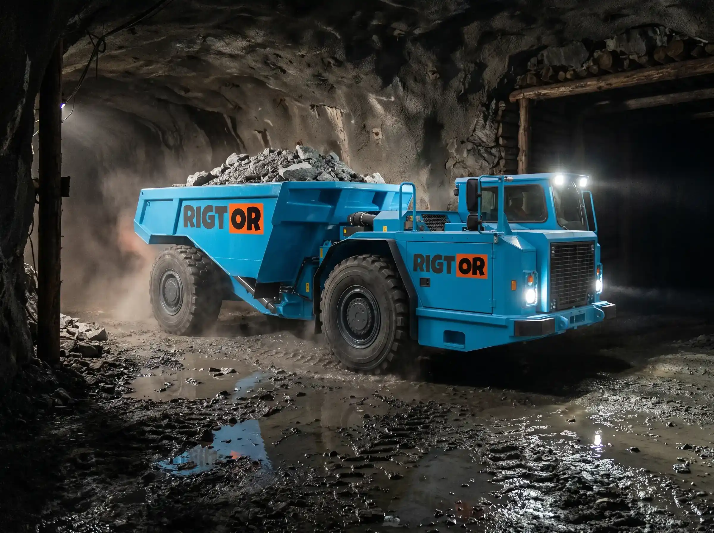 Underground Low Profile Dump Truck