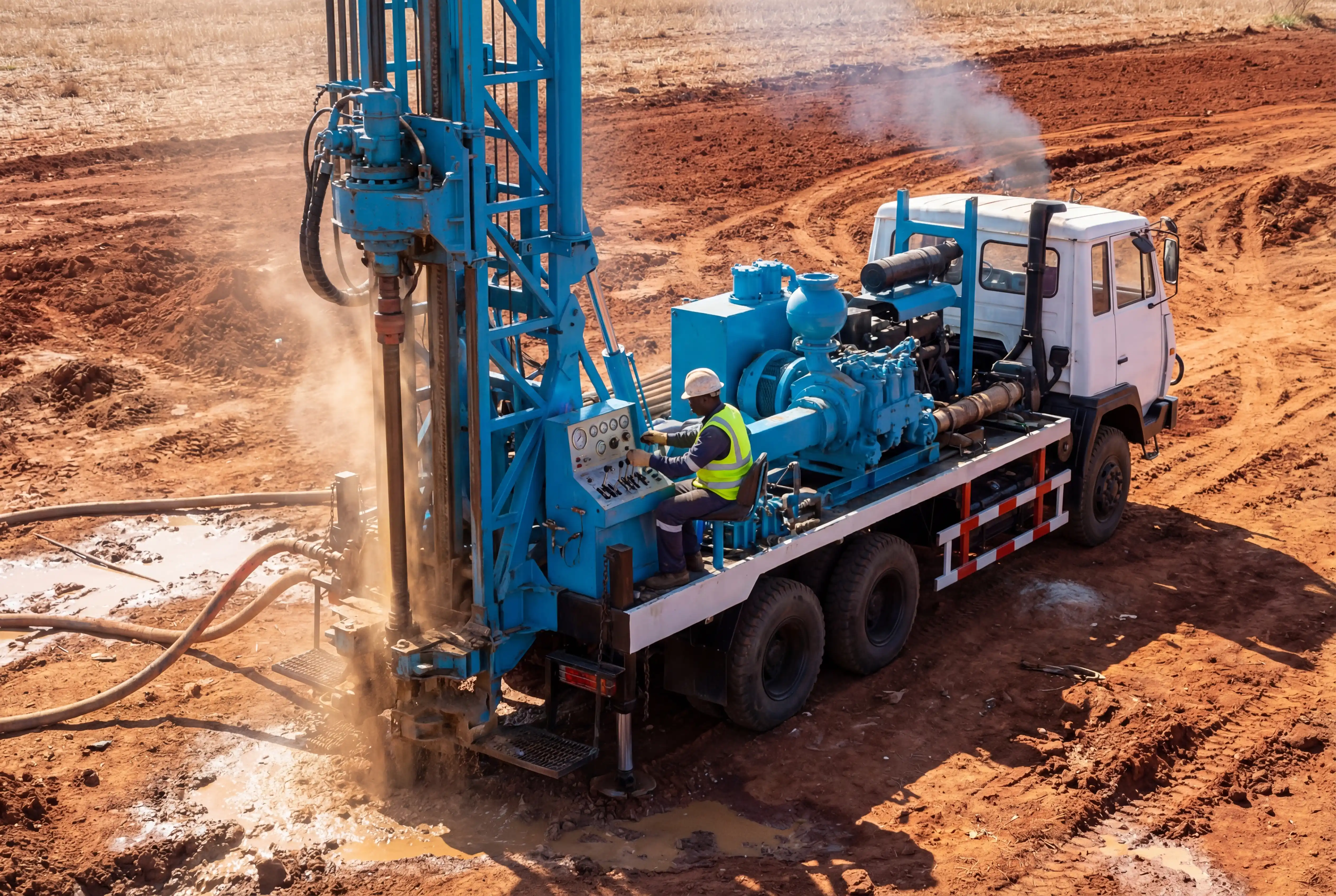 Truck Mounted Water Well Drilling Rig